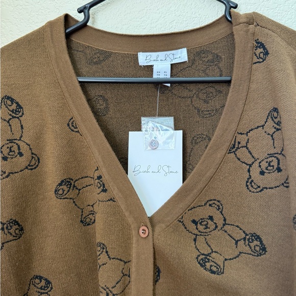Teddy Bear Cardigan - Picture 4 of 4